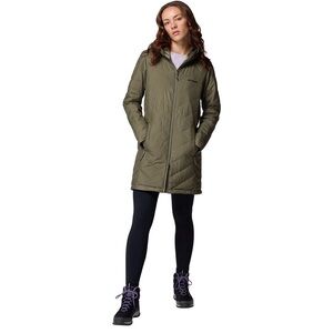 Columbia Women's Heavenly Long Hooded Jacket — Olive